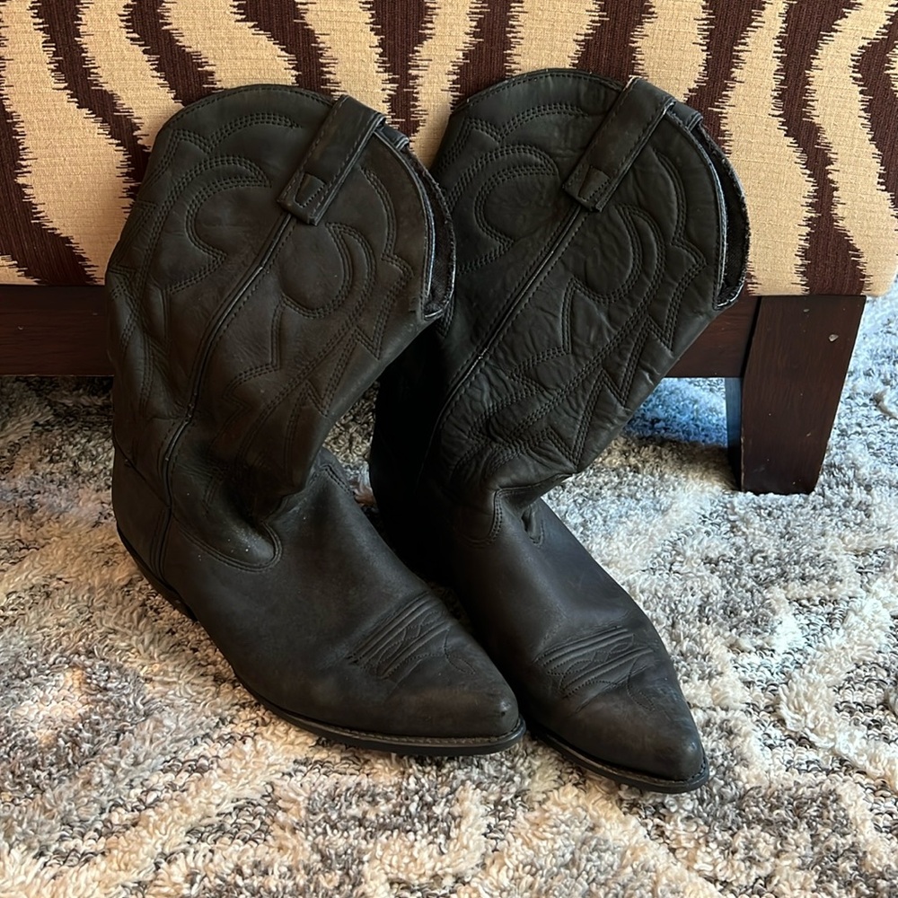 Thieves Market El Dorado Leather Western Boots Size